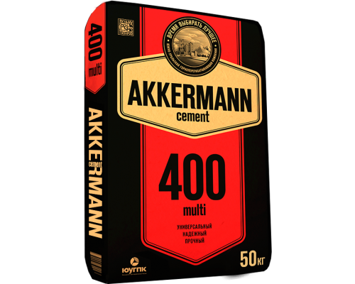 Цемент ЦЕМ II/А-И 32.5Н М400 Akkermann Multi Горнозаводск, 50 кг