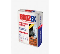 Кладочная смесь BROZEX БРИК М150 зима, 25 кг