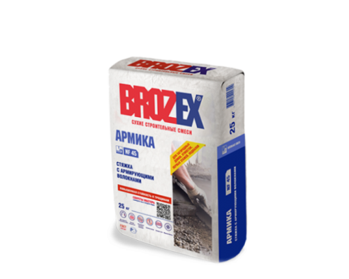 Стяжка пола BROZEX АРМИКА NF45, 25 кг