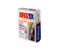 Штукатурка цементная на комплексном вяжущем BROZEX МИКС МИНЕРАЛ СGP 33, 20 кг
