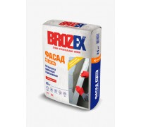 Штукатурка цементная на гидрофобной основе BROZEX ФАСАД CP 320, 25 кг