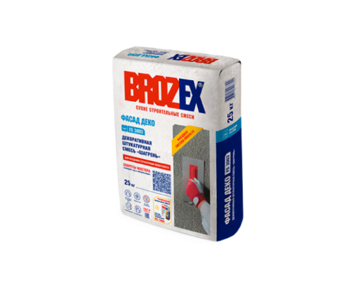 Штукатурка декоративная "ШАГРЕНЬ" BROZEX ФАСАД ДЕКО FS 3003, 25 кг