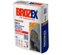 Ремонтная смесь для бетона и железобетона Brozex РЕМСОСТАВ 300 БЫСТРОТВЕРДЕЮЩИЙ, 25 кг