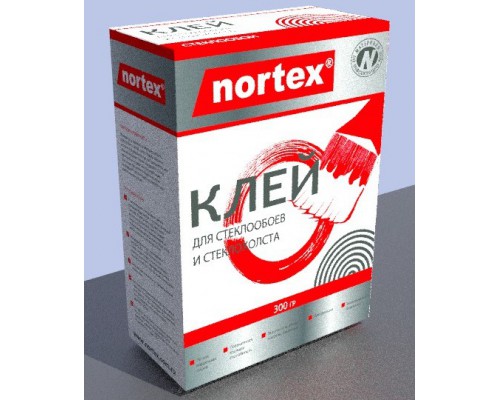 Сухой клей для стеклообоев «Nortex» 300 г